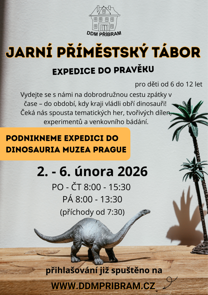 Expedice do pravěku - jarní příměstský tábor