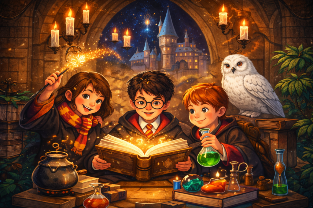 Kouzelný svět Harryho Pottera - příměstský tábor