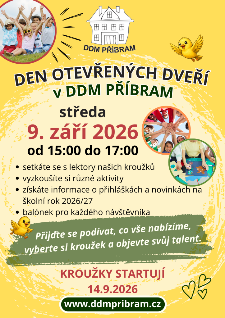 Den otevřených dveří v DDM Příbram