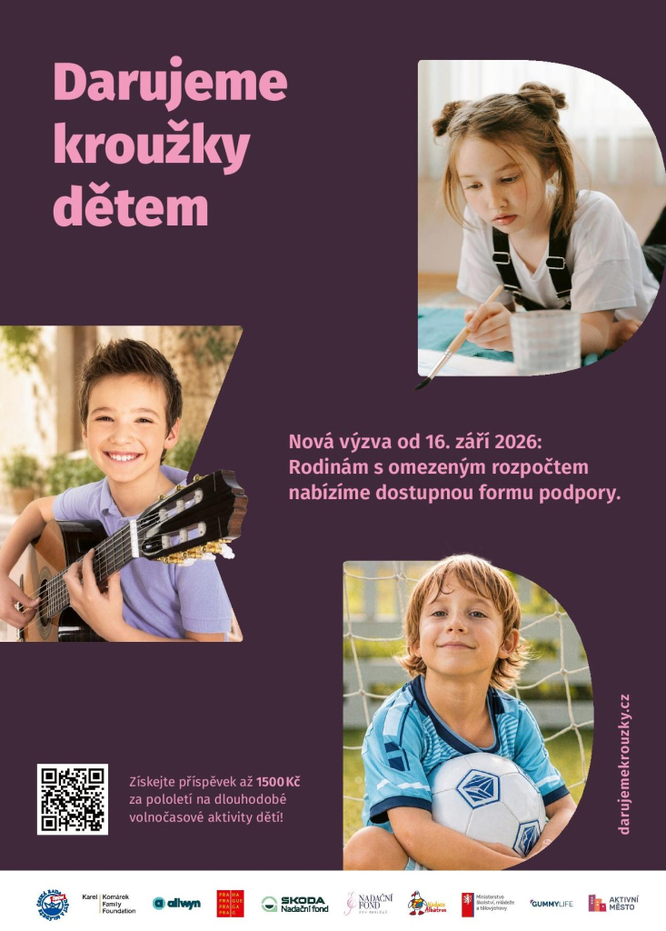 Daruj kroužky dětem