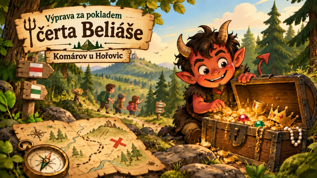 Dobrodruzi Komárov - Výprava za pokladem čerta Beliáše 3.10.2026