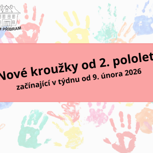 Nové kroužky od 2. pololetí