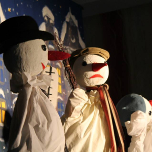 O třech sněhulácích - Zalezlíci