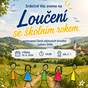 Loučení se školním rokem - vystoupení kroužků
